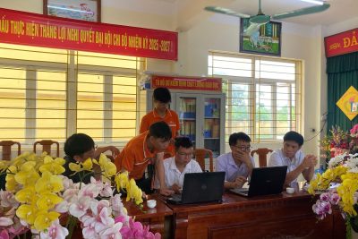Trường THCS Đinh Xá học tập triển khai ứng dụng trí tuệ nhân