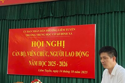 HỘI NGHỊ CÁN BỘ, VIÊN CHỨC VÀ NGƯỜI LAO ĐỘNG NĂM HỌC 2025